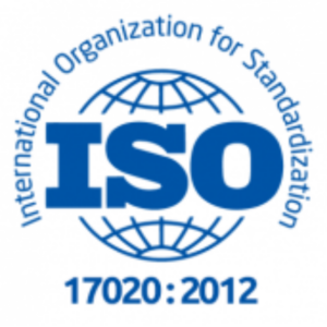 ISO/IEC 17020:2012 accreditation logo